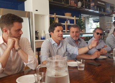 CESLAA se reunió con el Diputado Laspina y los Concejales López Molina y Blanco